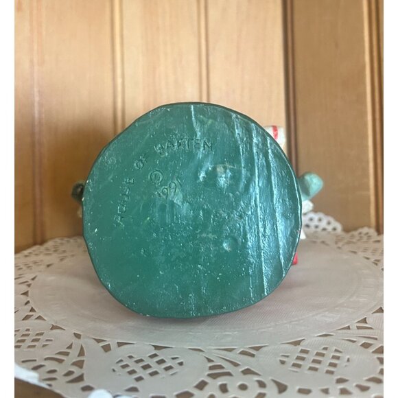 Vintage Hand-Painted Wooden Christmas Caroler House of Hatten Girl Doll Folk Art - Picture 3 of 7